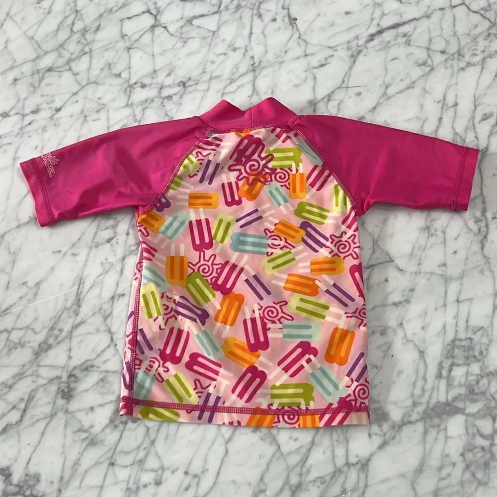 UV Skinz Popsicle rash guard Sz 4T
